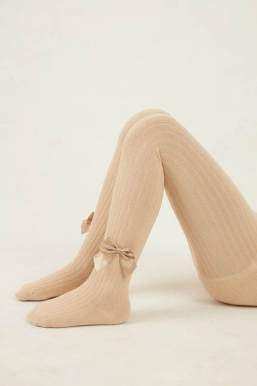 Bow Tights for Girls