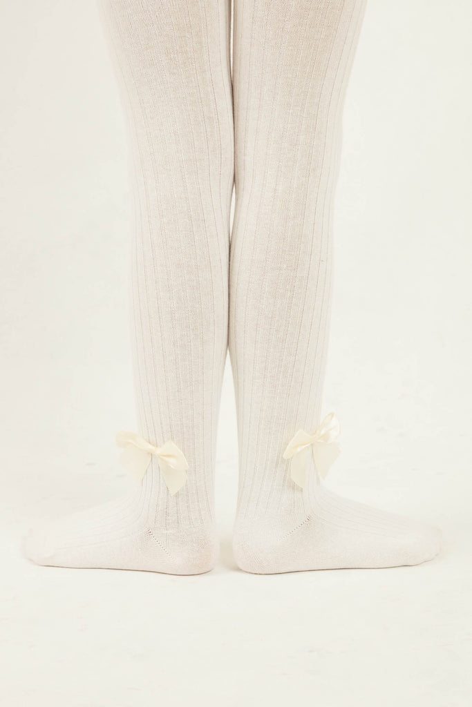 Bow Tights for Girls